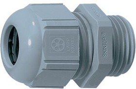 SKINTOP STR-M 16X1.5 RAL 7001 SGY, Cable Gland, 2 ... 7mm, M16, Polyamide, Silver Grey