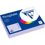 Бумага цветная CLAIREFONTAINE, А4, 80 г/м2, 500 л., пастель, бледно-лиловый, Франция, 1872PC