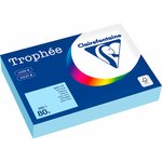Бумага цветная CLAIREFONTAINE, А4, 80 г/м2, 500 л., пастель, небесно-голубой, Франция, 1798PC