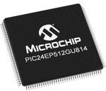 PIC24EP512GU814-I/PL, 16-bit Microcontrollers - MCU 144P 512KB 52KB RAM 60 MHz USB