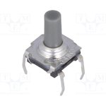 KSL0M211 LFTR, Switch Tactile N.O. SPST Round Button PC Pins 0.05A 32VDC 1VA ...