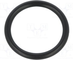 O-23X3-70-NBR, Прокладка O-ring, NBR, Thk: 3мм, dвнутр 23мм, черный, -30-100°C