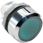 1SFA611100R2102, Кнопка зеленая с подсветкой без фикс. (корпус) (MP1-21G)