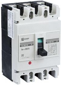 Фото 1/10 Выключатель автоматический 3п 250/250А 35кА ВА-99М PROxima EKF mccb99-250-250m