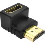 GCR-CV304, GCR Переходник HDMI - HDMI 19M / 19F нижний угол