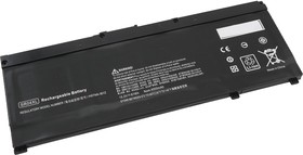 Фото 1/3 Аккумулятор OEM (совместимый с HSTNN-DB7W, SR04XL) для ноутбука HP 15-CE 15.2V 4000mAh черный