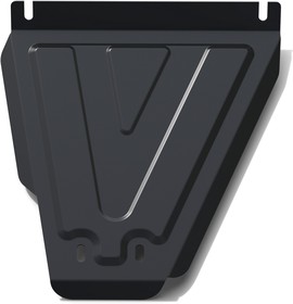 Фото 1/6 Защита КПП Chevrolet Niva крепеж в комплекте сталь 1.8 мм черный АвтоБроня АВТОБРОНЯ 111.01014.2