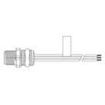 1200110339, Straight Male M12 to Male M12 Sensor Actuator Cable, 300mm