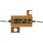 4.7Ω 10W Wire Wound Chassis Mount Resistor HS10 4R7 J ±5%