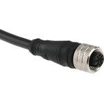 1200060649, Straight Female 5 way M12 to Unterminated Sensor Actuator Cable, 10m