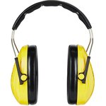 H510A-401, Optime I Ear Defender with Headband, 27dB, Black, Yellow