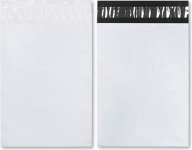 Фото 1/3 Курьерский пакет без печати, без кармана, 100x150+40, 50 мкм, 100 штук в упаковке 1597537