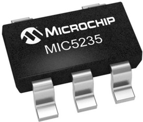 MIC5235-3.3YM5-TR, 1 Low Dropout Voltage, Voltage Regulator 150mA, 3.3 V 5-Pin, SOT-23