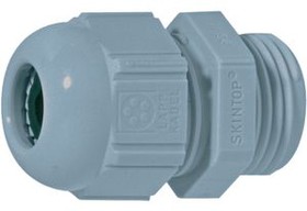 SKINTOP ST PG 16 RAL 7001 SGY, Cable Gland, 9 ... 14mm, PG16, Polyamide, Silver Grey