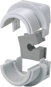 QVT 40/2, Cable Entry Frame, QVT, Number of Grommets 2, 40 x 40mm, Polycarbonate