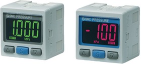 ZSE30AF-01-P-L, Pressure Switch -100kPa ... 100kPa, R1/8" with M5 Internal Thread
