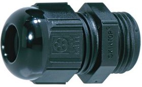 SKINTOP ST PG 7 RAL 9005 BK, Cable Gland, 2.5 ... 6.5mm, PG7, Polyamide, Black