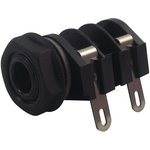 S2SNS, SOCKET, 1/4" JACK, UNSWITCHED, 2POLE