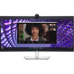 Монитор Dell 34" P3424WEB Curved S/BK(IPS;21:9; 3440x1440x60Hz ...