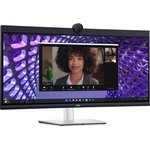 Монитор Dell 34" P3424WEB Curved S/BK(IPS;21:9; 3440x1440x60Hz ...