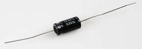 ECAP AXIAL (К50-29), 22 мкФ, 100 В, 85°C, Конденсатор электролитический алюминиевый аксиальный