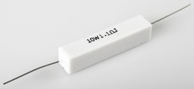 SQP 10 Вт 1.1 Ом, 5%, Резистор проволочный мощный (цементный)