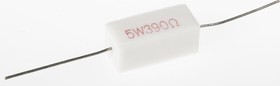 SQP 5 Вт 390 Ом, 5%, Резистор проволочный мощный (цементный)