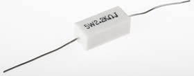 SQP 5 Вт 2.2 кОм, 5%, Резистор проволочный мощный (цементный)