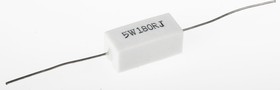 SQP 5 Вт 180 Ом, 5%, Резистор проволочный мощный (цементный)