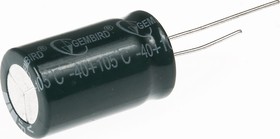 ECAP (К50-35), 100 мкФ, 200 В, 105°C, Конденсатор электролитический алюминиевый