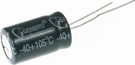 ECAP (К50-35), 10 мкФ, 450 В, 105°C, Конденсатор электролитический алюминиевый