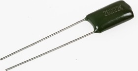К73-17 имп, 2200 пФ, 400 В, 5-10%, Конденсатор металлоплёночный