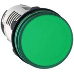 XB7EV03BP, Лампа сигнальная 24В зеленая