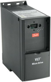 Фото 1/3 Преобразователь частоты VLT Micro Drive FC 51 7.5кВт (380-480 3ф) без панели оператора Danfoss 132F0030