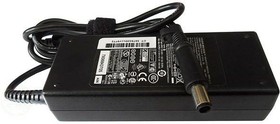 Фото 1/4 Блок питания (сетевой адаптер) для ноутбуков HP 18.5V 4.9A 90W 7.4x5.0 мм с иглой черный, с сетевым кабелем