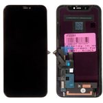 (iPhone 11) дисплей в сборе с тачскрином для iPhone 11, черный (original lcd)
