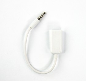 Фото 1/2 Переходник для наушников Apple на 2 разъема 3,5 мм., европакет