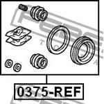 0375-REF, Ремкомплект тормозного суппорта
