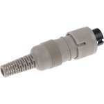 930764517 MAK 3100 S, MAK 3 Pole Din Socket, DIN 41524, 4A, 34 V ac/dc IP30 ...