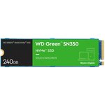 SSD накопитель WD Green SN350 M.2 2280 PCI-E x4 240Gb (WDS240G2G0C)