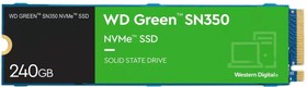 Фото 1/8 SSD накопитель WD Green SN350 M.2 2280 PCI-E x4 240Gb (WDS240G2G0C)
