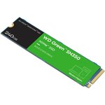SSD накопитель WD Green SN350 M.2 2280 PCI-E x4 240Gb (WDS240G2G0C)