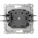 Розетка 1-м СП Pixel 16А IP20 с заземл. защ. шторки механизм перламутр ...