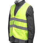 89515, Жилет сигнальный, желтый, размер XL