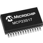 MCP23S17T-E/SS, Расширитель шины SPI 16-бит 28SSOP