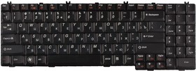 Фото 1/5 Клавиатура для Lenovo IdeaPad G550 G550A G550M G550S G555 G555A G555AX (без рамки, чёрная)