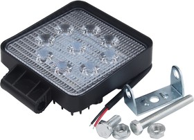 AE27S-9LED-42PC АЕ, Фара рабочего света 110х140х42мм 27Вт (9 светодиодов) (рассеянный свет) AVTOELECTRICA