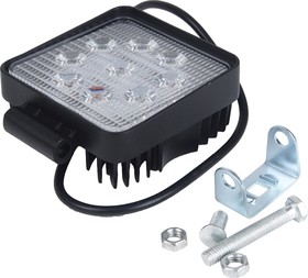 AE27S-9LED-55PC АЕ, Фара рабочего света 110х140х55мм 27Вт (9 светодиодов) (рассеянный свет) AVTOELECTRICA