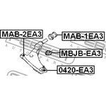 0420EA3, Опора шаровая CHRYSLER SEBRING (JR) 01-06, DODGE STRATUS 01-06 ...