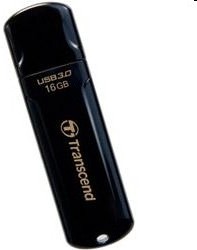 Фото 1/10 Transcend USB Drive 16Gb JetFlash 700 TS16GJF700 черный {USB 3.0}